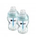 Biberon Advanced cu Sistem de Ventilatie, Tommee Tippee, 260ml, 2 buc